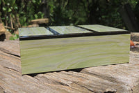 Hand Made Stone Jewellery Box x 1 From Southern Africa - Toprock Gemstones and Minerals