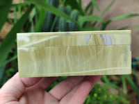 Hand Made Stone Jewellery Box x 1 From South Africa - Toprock Gemstones and Minerals