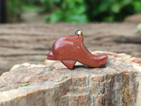 Polished Mixed Set Of 12 Gemstone Dolphin Pendants - Sold Per Box - From Southern Africa - Toprock Gemstones and Minerals