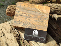 Hand Made Namibian Desert Picture Stone Jasper Jewellery Box - Sold per Item - From Namibia - Toprock Gemstones and Minerals