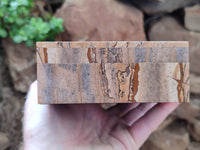 Hand Made Namibian Desert Picture Stone Jasper Jewellery Box - Sold per Item - From Namibia - Toprock Gemstones and Minerals