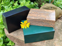 Hand Made Namibian Desert Picture Stone Jasper Jewellery Box - Sold per Item - From Namibia - Toprock Gemstones and Minerals