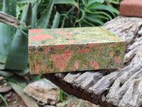 Hand Made Unakite Jewellery Box - Sold per Item - From South Africa - Toprock Gemstones and Minerals