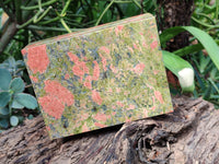 Hand Made Unakite Jewellery Box - Sold per Item - From South Africa - Toprock Gemstones and Minerals