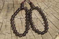 Polished Clear Smokey Quartz Beaded Stretch Bracelet - Sold Per Item - From Madagascar - Toprock Gemstones and Minerals