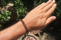 Polished Clear Smokey Quartz Beaded Stretch Bracelet - Sold Per Item - From Madagascar - Toprock Gemstones and Minerals