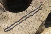 Polished Silver Hematite Beaded Necklace - Sold Per Item - From China - Toprock Gemstones and Minerals