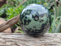 Polished Stromatolite Spheres x 3 From Madagascar - Toprock Gemstones and Minerals
