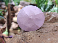 Polished Rose Quartz Palm Stones x 12 From Madagascar - Toprock Gemstones and Minerals