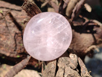 Polished Rose Quartz Palm Stones x 12 From Madagascar - Toprock Gemstones and Minerals