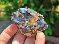 Natural Silver Lead Galena Specimens x 6 From Namibia - Toprock Gemstones and Minerals