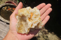 Natural Limonite Quartz Clusters x 6 From Solwezi, Zambia - Toprock Gemstones and Minerals