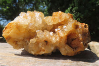 Natural Limonite Quartz Clusters x 6 From Solwezi, Zambia - Toprock Gemstones and Minerals