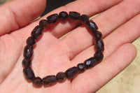 Polished Smokey Quartz Beaded Stretch Bracelet - Sold Per Item - From Madagascar - Toprock Gemstones and Minerals