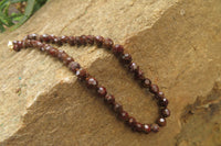 Polished Rainbow Jasper Faceted Bead Necklace - Sold Per Item - From Madagascar - Toprock Gemstones and Minerals