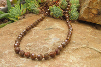 Polished Rainbow Jasper Faceted Bead Necklace - Sold Per Item - From Madagascar - Toprock Gemstones and Minerals