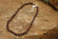 Polished Rainbow Jasper Faceted Bead Necklace - Sold Per Item - From Madagascar - Toprock Gemstones and Minerals