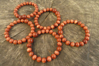 Polished Copper Sunstone Clip On Bracelet - sold per Item - From China - Toprock Gemstones and Minerals