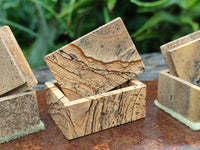 Hand Made Mini Namibian Desert Picture Stone Jasper Jewellery Box - Sold per Item - From Namibia - Toprock Gemstones and Minerals