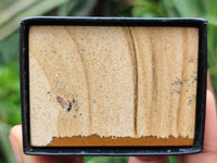 Hand Made Mini Namibian Desert Picture Stone Jasper Jewellery Box - Sold per Item - From Namibia - Toprock Gemstones and Minerals