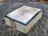 Hand Made Stone Jewellery Box x 1 From Southern Africa - Toprock Gemstones and Minerals
