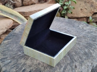 Hand Made Stone Jewellery Box x 1 From South Africa - Toprock Gemstones and Minerals
