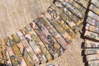 Polished Snakeskin Jasper Beaded Egyptian Choker Necklace - Sold per Item - From Australia - Toprock Gemstones and Minerals