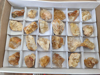 Natural Limonite Quartz Clusters x 24 From Zambia - Toprock Gemstones and Minerals