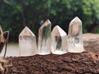 Polished Clear Quartz Points x 18 From Madagascar - Toprock Gemstones and Minerals
