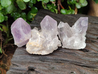Natural Jacaranda Amethyst Quartz Clusters x 14 from Mumbwa, Zambia - Toprock Gemstones and Minerals