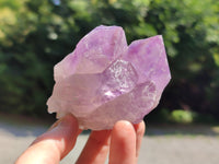 Natural Jacaranda Amethyst Quartz Clusters x 6 from Mumbwa, Zambia - Toprock Gemstones and Minerals