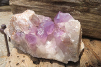 Natural Jacaranda Amethyst Quartz Cluster x 1 from Mumbwa, Zambia - Toprock Gemstones and Minerals