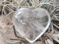 Polished Clear Quartz Gemstone Hearts x 12 From Madagascar - Toprock Gemstones and Minerals
