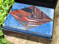 Hand Made Stone Jewellery Box x 1 From Southern Africa - Toprock Gemstones and Minerals