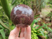 Polished Pyrope Garnet Spheres x 2 From Madagascar - Toprock Gemstones and Minerals