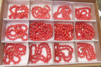 Hand Made Strawberry Quartz Bead Necklaces - Sold Per Item - From China - Toprock Gemstones and Minerals