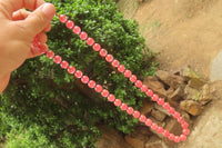 Hand Made Strawberry Quartz Bead Necklaces - Sold Per Item - From China - Toprock Gemstones and Minerals