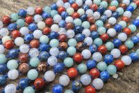 Hand Made Mixed Stone Bead Necklaces - Sold Per Item - From South Africa - Toprock Gemstones and Minerals