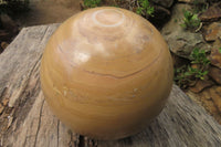 Polished Banded Aragonite Sphere x 1 From Namibia - Toprock Gemstones and Minerals
