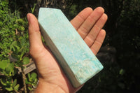 Polished Amazonite Points x 2 From Madagascar - Toprock Gemstones and Minerals