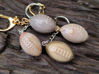Hand Made Polychrome Jasper Keyring - sold per item - From Madagascar - Toprock Gemstones and Minerals