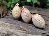 Hand Made Polychrome Jasper Keyring - sold per item - From Madagascar - Toprock Gemstones and Minerals