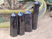 Polished Iolite Points x 4 From Madagascar - Toprock Gemstones and Minerals