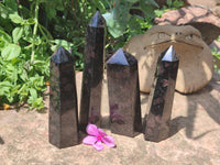 Polished Iolite Points x 4 From Madagascar - Toprock Gemstones and Minerals