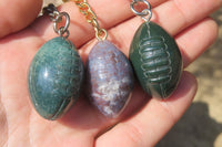 Hand Made Fancy Jasper Keyrings - Sold Per Item - From Madagascar - Toprock Gemstones and Minerals