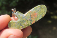 Hand Made Unakite Golf Putter Keyring - Sold Per Item - From South Africa - Toprock Gemstones and Minerals
