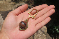 Hand Made Fancy Jasper Keyrings - Sold Per Item - From South Africa - Toprock Gemstones and Minerals
