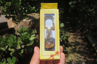 Polished Golden Tigers Eye Fancy Keyring - Sold Per Item - From South Africa - Toprock Gemstones and Minerals