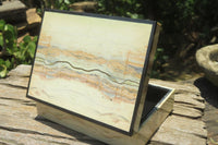 Hand Made Butter Jade Jewellery Box x 1 From South Africa - Toprock Gemstones and Minerals