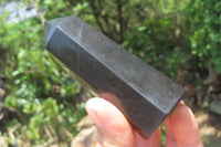 Polished Black Basalt Points x 12 From Antsirabe, Madagascar - Toprock Gemstones and Minerals